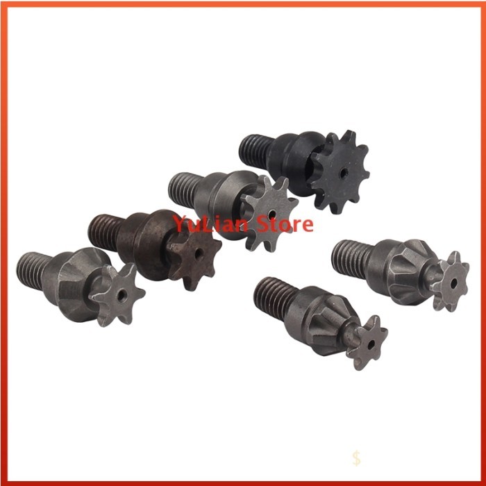 6T 7T 8T 9T 25H T8F M8 M10 Chain Clutch Gear Box Front Sprocket For 47cc 49cc 39CC Blata Engine Poc