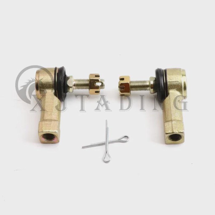 1 pair M10-M12 ATV Quad Tie Rod End for Honda Quad Bike TRX250EX Sportrax 300 TRX450R/400EX 53157-H