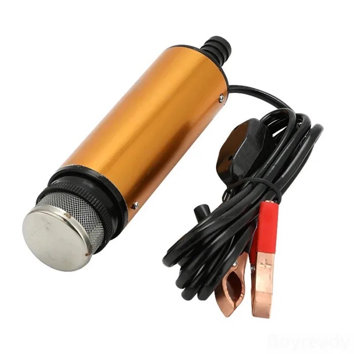 38mm 12L/min 12V 24V DC Electric Submersible Fuel Transfer Pump For Diesel Oil Water Industrial Gra