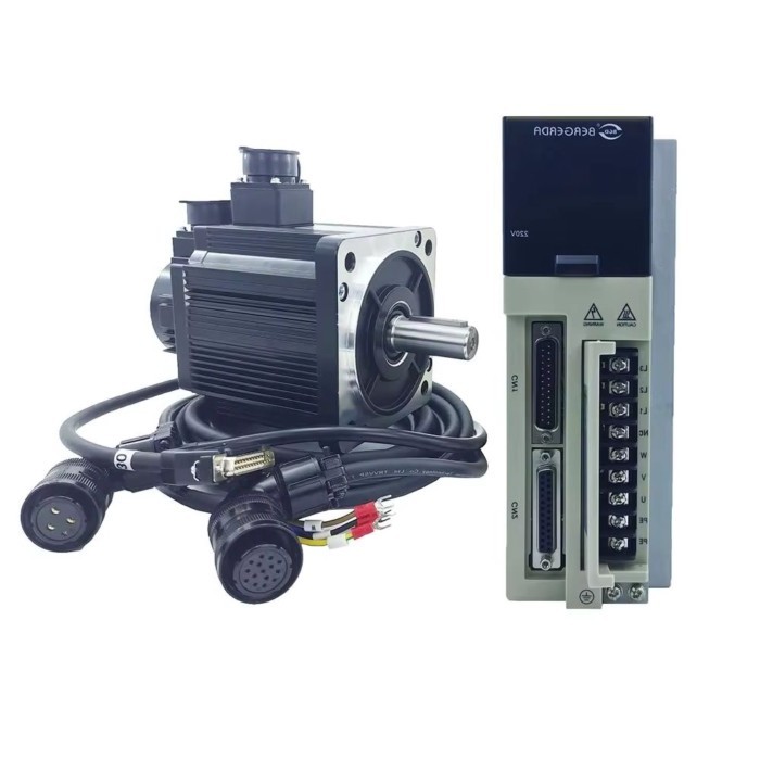 Servo Motor 1.5kw 6NM 2500r/min AC Servo Kit 220V Servo Motor Servo Drive 3M Encoder And Motor Cabl