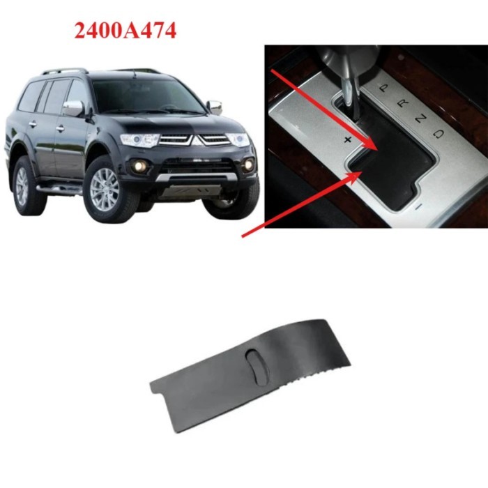 1 Piece Shifter Slider for Pajero Sport 2008-2015 Gear Knob Cover Slider for Pajero Sport Gear Shaf