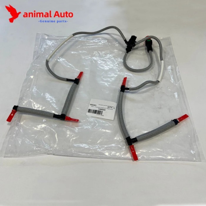 For LAND ROVER RANGE SPORT LR3 LR4 2.7L V6 injector leak off pipes inc sensor 1386505