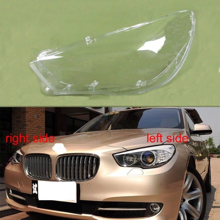 For BMW 5 Series F07 2010-2017 GT525 GT530 GT535 GT550 Headlights Cover Transparent Lampshade Headl