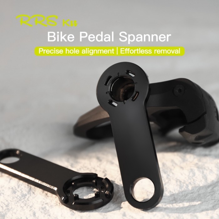 Rrskit Bicycle Quick Disassembly Pedal Wrench For GARMIN Vector 3/3S For Rally RK100/200 Rally RS10
