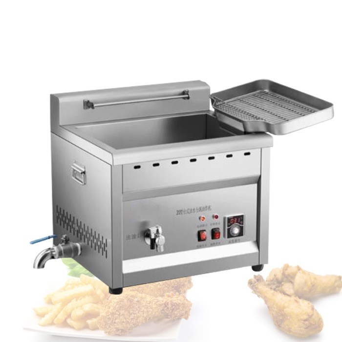 Electric Deep Fryer 30L 4500W Commercial Countertop Fryer for Chicken French Fries Frying Chips