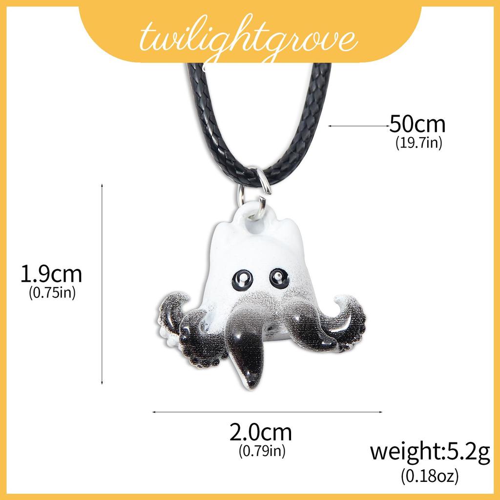 Call Alloy Cthulhu จี้สร้อยคอปลาหมึกน่ารักสําหรับวันเกิดออกแบบ