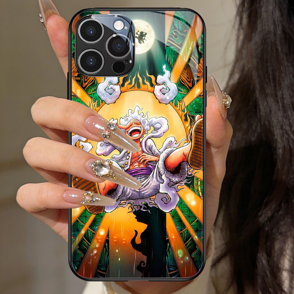 HP TT-57 เคสโทรศัพท์กระจกลูฟี่ iPhone 14 15 Plus Pro Max