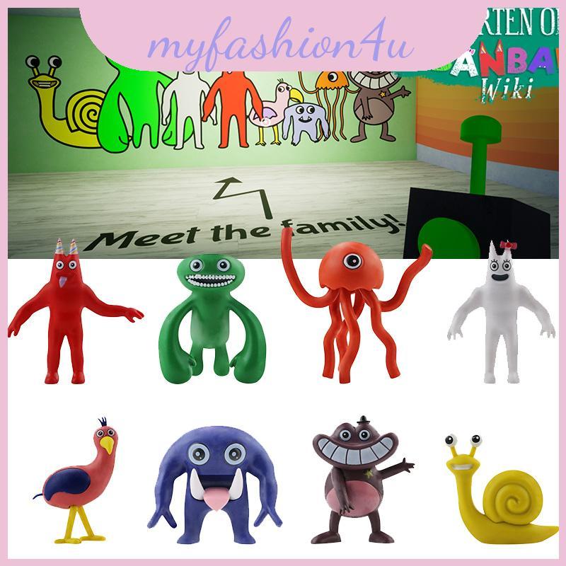 Banban Rainbow Monster Pvc Figurines Garden การ์ตูนของสะสม Themed