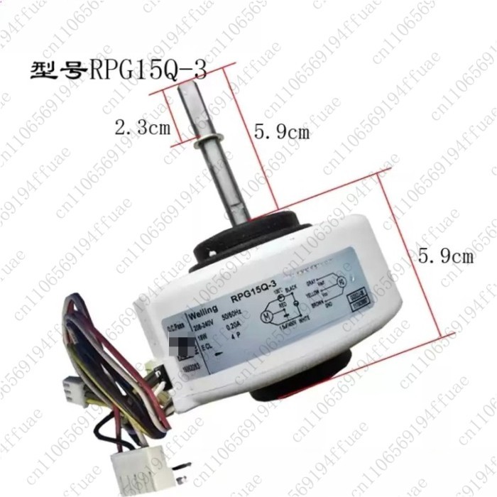Air Conditioner Motor Fan PG Motor Motor RPG15Q-3 RPG15Q Universal