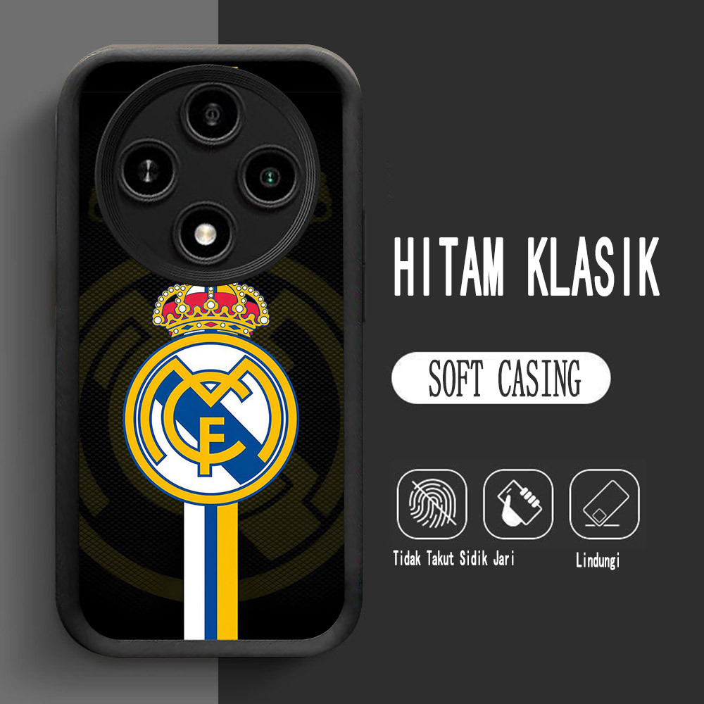 Y-3 R_Real_Madrid ปลอกซิลิโคนสําหรับ Xiaomi POCO C61 C75 Redmi A3X A3 X7 X3 14C Pro 5G กรณี