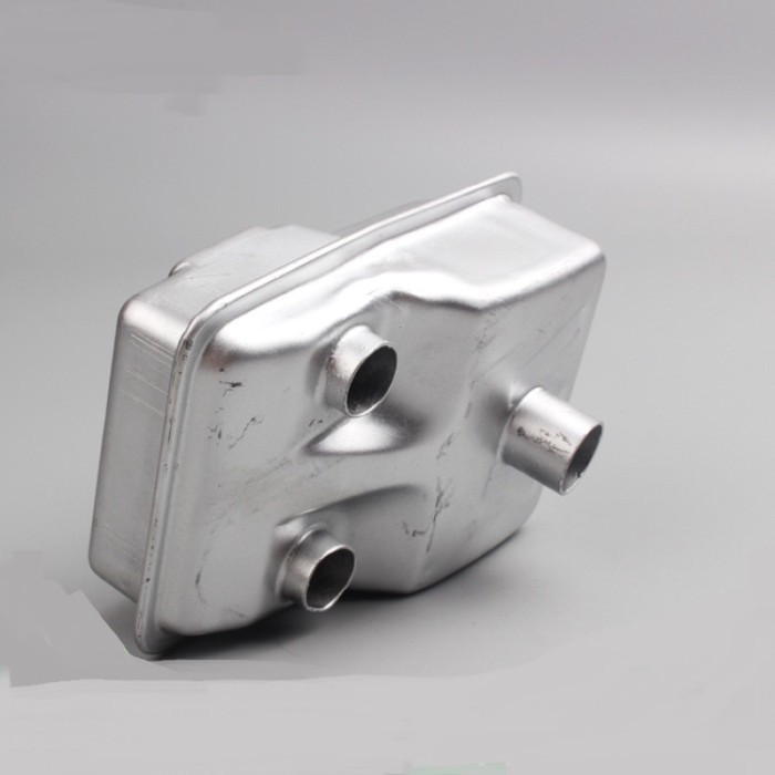 Exhaust Muffler Universal Fit Chinese 1E48F 48F 63CC Engine Ground Auger Power Earth Drills Grass T