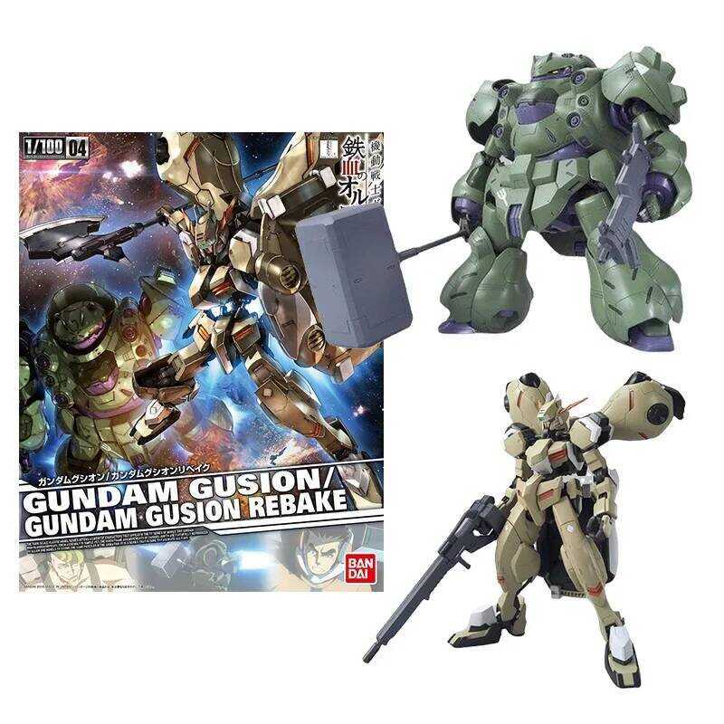 Bandai genuine gundam model kit anime figure TV Gusion Gusion Rebake collection gunpla anime action