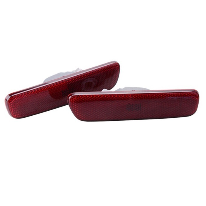 2X For LEXUS RX300 1999-2003 IS300 2001-05 Rear Bumper Reflector Red LED Side Signal Marker Light 8