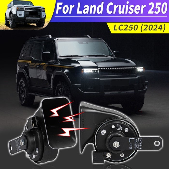 For 2024 Toyota Land Cruiser 250 Snail Horn Tweeter Prado LC250 FJ250 Exterior Upgrade Modification