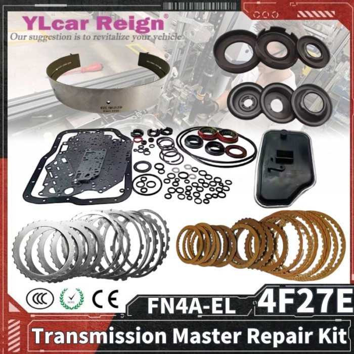 4F27E FN4A-EL FN4AEL Transmission Master Rebuild Kit Overhaul Repair Kit Friction Discs Filter Brak