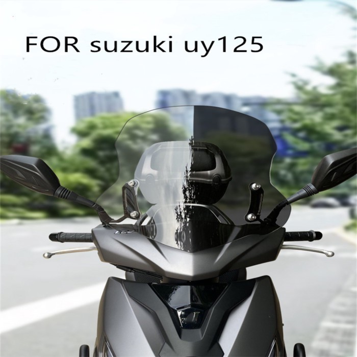 Motorcycle Windshield Modification Windshield Modification Front Windshield  For suzuki uy125 UY125