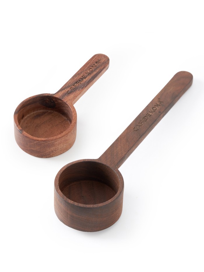 เครื่องชงกาแฟ, ช้อนตวงกาแฟ, ช้อนตวงไม้เนื้อแข็ง, ช้อนตวงผงกาแฟ, ช้อนตวง