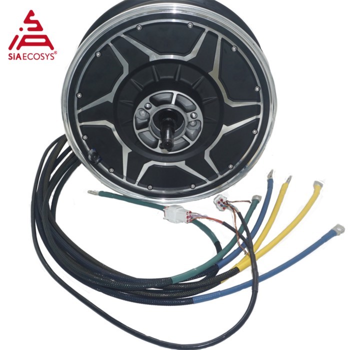 QS MOTOR  QS 268 9000W 12inch V5 72V 130kph BLDC Hub Motor from SIAECOSYS