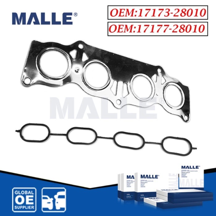 Intake Exhaust Manifold Gasket For Toyota 1AZFE 2AZFE Camry Lexus RAV4 2.4L Engine Car Accessories