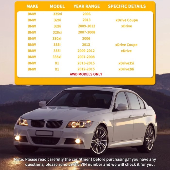 Svenubee 8Pcs Control Arm with Ball Joints Stabilizer Link Kits for BMW 3Series E90 335xi 330Xi 200