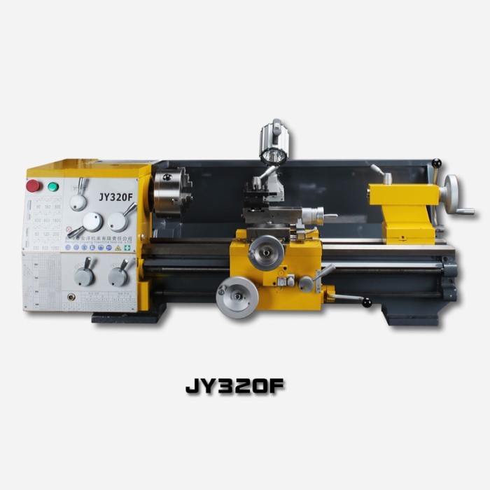 JY320F Small Household Desktop Lathe Micro Woodworking Lathe Industrial Grade metal Lathe Full Gear