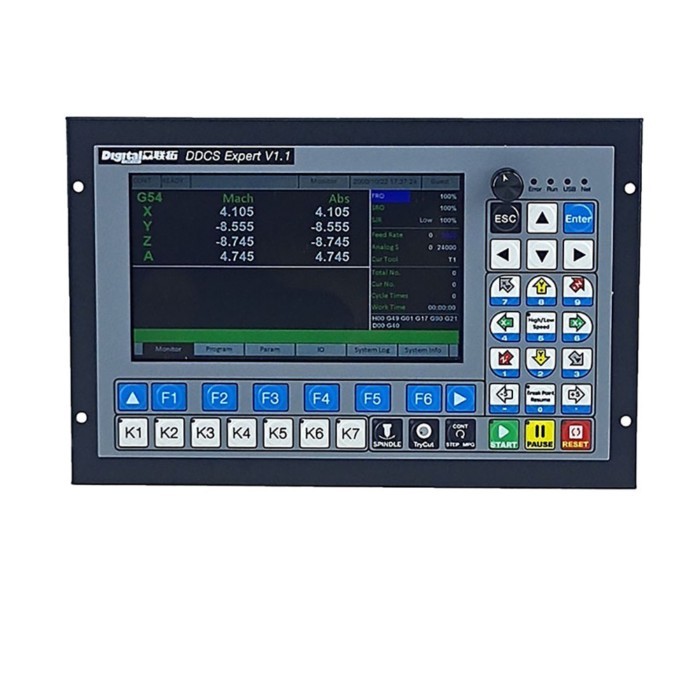 Free Shippingl DDCS Expert Standalone Motion Controller Offline Controller Support 3 / 4 / 5 axis U