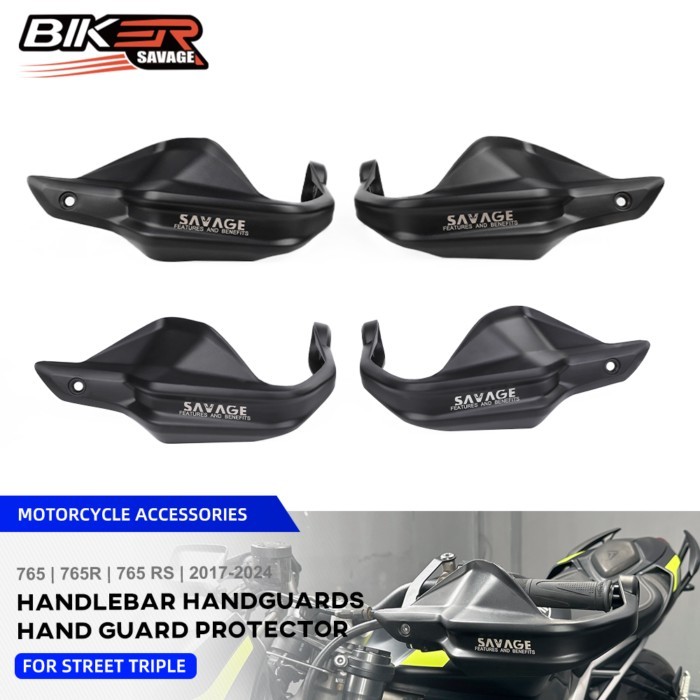 765RS Motorcycle Handguards For Street Triple 765 765R 765 RS 2017-2024 Motorcycle Parts Hand Guard