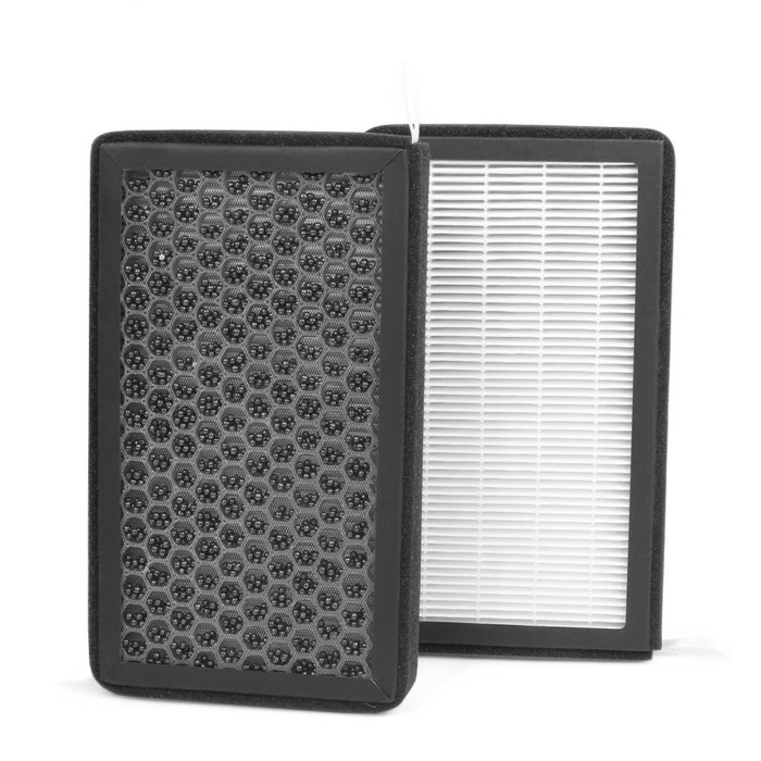 Free Shipping Auto modified parts air conditioner filter element  PM2 five applicable to Model 3 LK