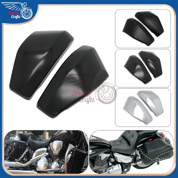 Motorcycle Accessories Battery Side Covers Fairing Caps For Honda VTX1300 VTX 1300 VTX1300C VTX1300