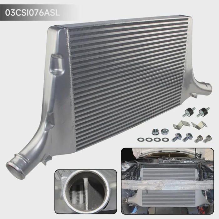 Competition Performance Tuning Intercooler Bar&Plate Fit For Audi A4 B8 A5 B8 1.8 2.0 3.0 TDI 2008-