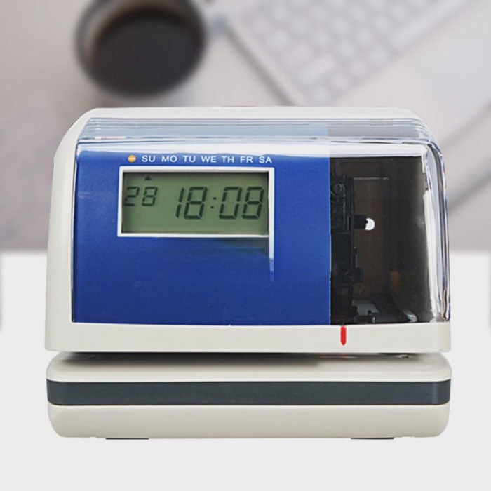 JM880 Date and Time Printer 4s Store Hotel Parking Lot Clock in Machine, Timing File Transceiver Pr