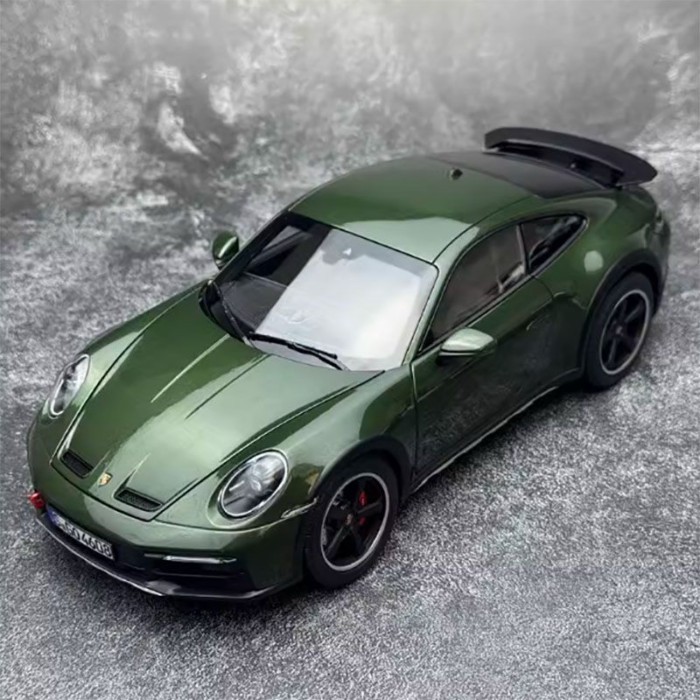 NOREV 1: 18 Porsche 911 Dakar Edition 992 Dakar 2023 โมเดลรถโลหะผสม