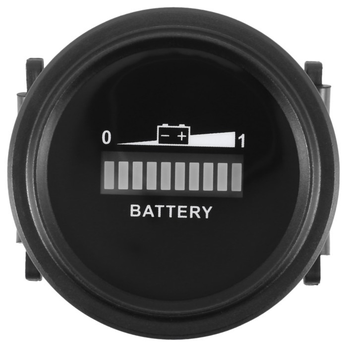 12V/24V/36V/48V/72V LED Digital Battery Indicator Waterproof Meter Gauge Battery Indicator for Go-L