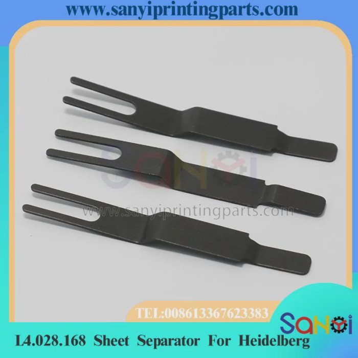10 Pieces/Lot Best Quality L4.028.168 Sheet Separator For Heidelberg SM52 SM74 SM102 CD102 Printing