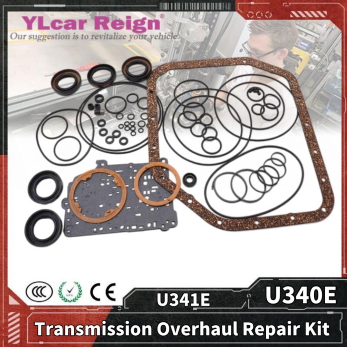 U340E U341E U340 4-Speed Automatic Transmission Gearbox Overhaul Rebuild Repair Kit Seals Gasket Fi