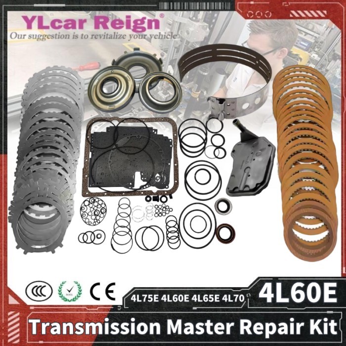 4L60 4L75E 4L60E 4L65E 4L70E Transmission Master Overhaul Rebuild Repair Kit Filter Piston Friction