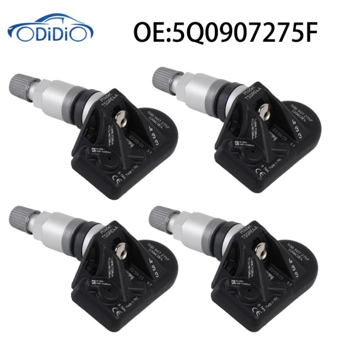ODiDiO 5Q0907275F TPMS Car Tire Pressure Sensor For Audi RS3 SKODA Kodiaq PORSCHE 718 VW Arteon Gol