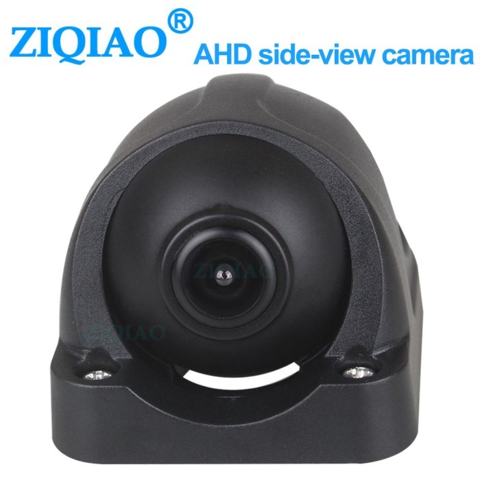 ZIQIAO Truck Front Side View Camera 1080P AHD 4 Pin Parking Assist Surround View Camera for Bus RV