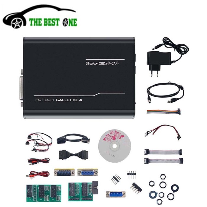 Full Chips Fgtech 0475 Galletto 4 Master V54 ECU Programmer By BDM/Tricore/OBD K-CAN Fg Tech Car Tr
