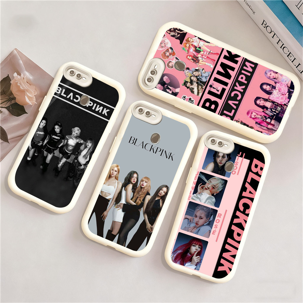 Blackpink RN4 BLACKPINKปลอกสีขาวสําหรับOPPO Reno Narzo 11F A60 A57 N55 10 A18 F25 A78 A38 F15 11 A98