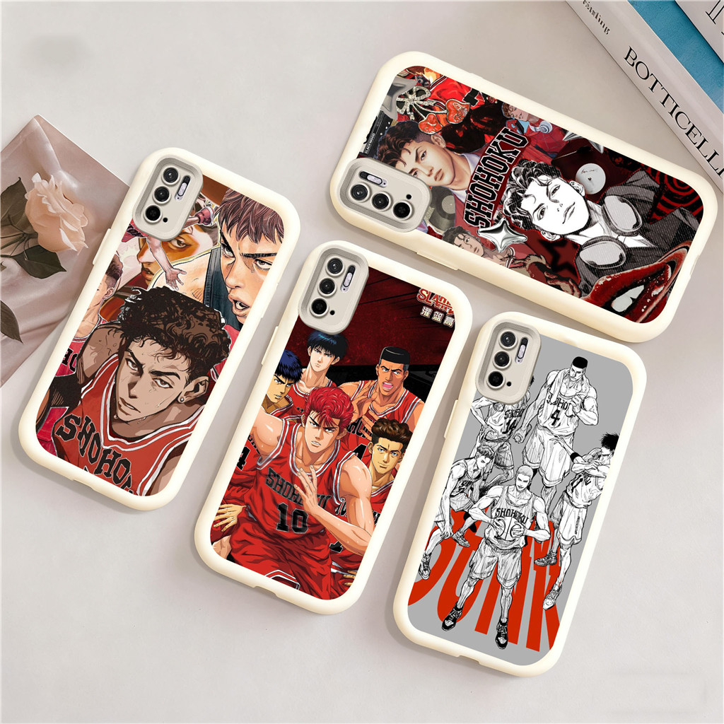 RN16 Slum DunkปลอกสําหรับXiaomi Redmi POCOหมายเหตุ11A 10C 12 9 C55 13 12C 8 14 9S M2 Pro Max 5G Soft