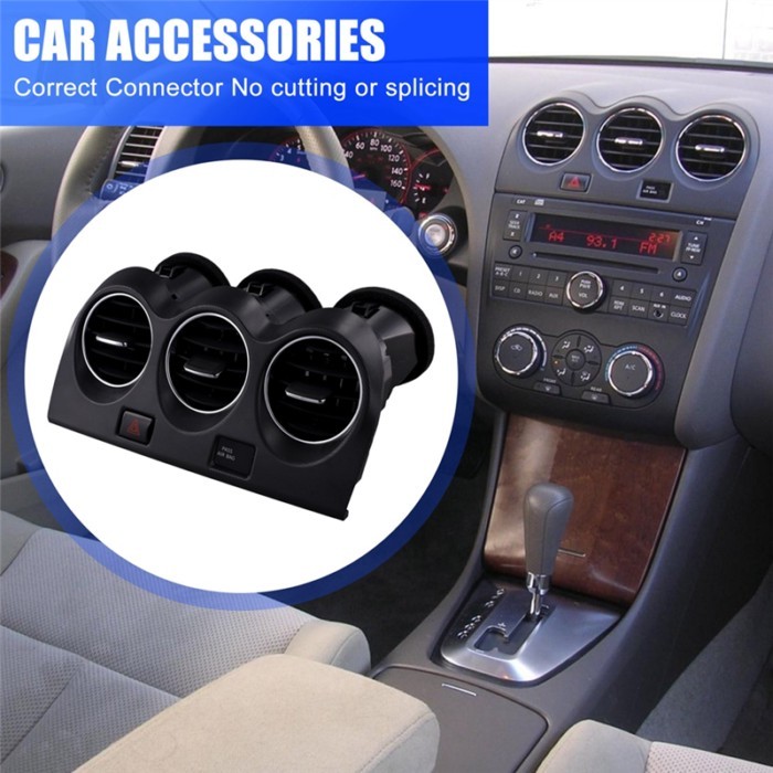 Center Dash Air Vents Grill Hazards Switch E771-5111E100 E7715111E100 Center Dash Air Vents Grill H