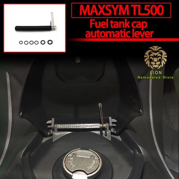 for Motorcycle maxsym tl 500 tl500  TL500 TL 500 Automatic opening lever of fuel tank cap accessori