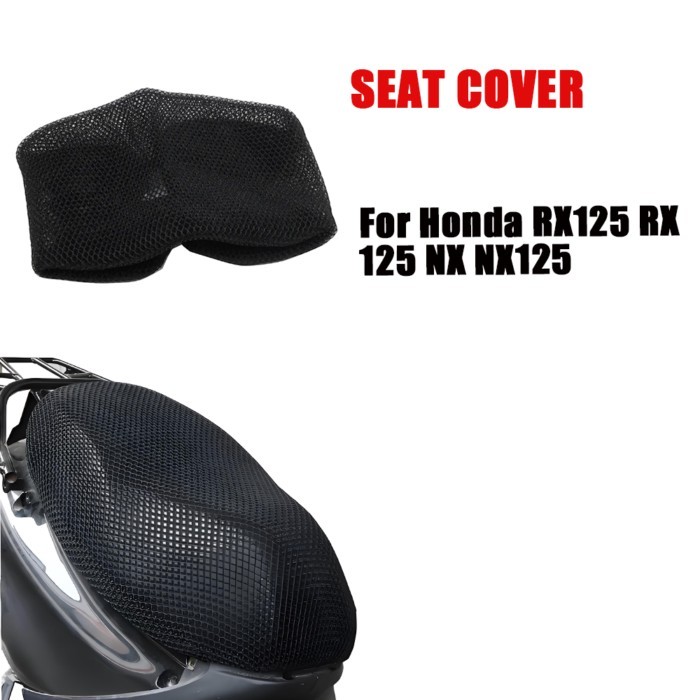 For Honda RX125 RX 125 NX NX125 Motorcycle Accessories Seat Cushion Cover Anti-Slip Mesh Fabric Pro