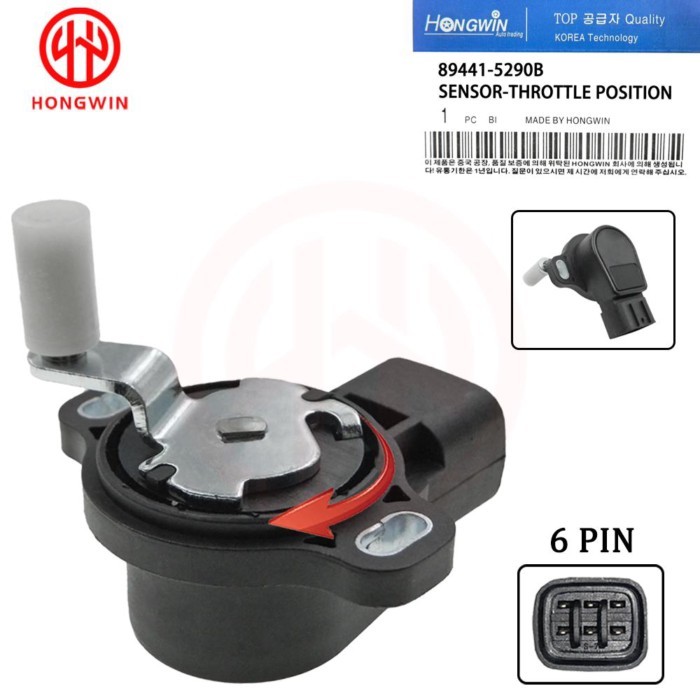 Brand New Accelerator Pedal Throttle Position Sensor 89441-5290B Fits For Toyota RAV4 Camry 1CD-FTV