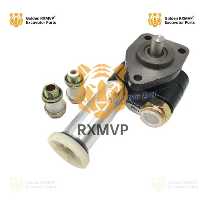 For Hitachi EX200-5 6 Fuel Isuzu Engine Excavator Parts 6BG1 Engine Fuel Pump Hand Pump