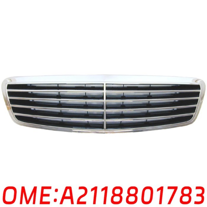 for Mercedes Benz A2208800383 9040 Grille mesh Middle grid base Radiator grille W220 S320 S400 S280
