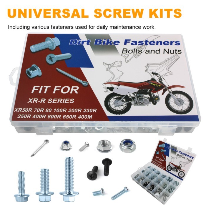 For Honda XR50R XR70R XR80 XR100R XR200R XR230R XR250R XR400R XR600R  XR650R  XR400M Dirt Bike Comp