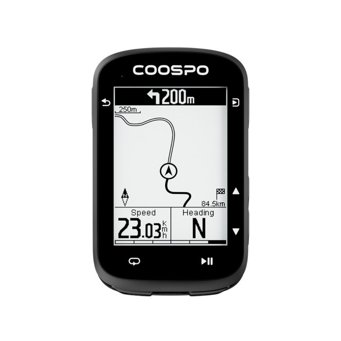 GPS Bike Computer Coospo CS500 2.5 Inch Bicycle Wireless Speedometer Cycle Digital Stopwatch Type-C