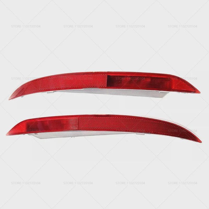 for 2014-2018 F16 BMW X6 28iX 30dX 35iX 40dX 50iX Rear Reverse Brake Stop Lamp Reflector Warning Li
